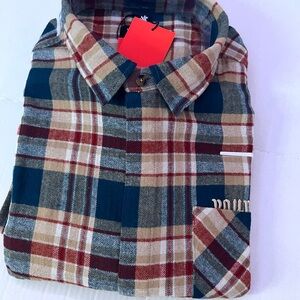 YoungLA Button Down Shirt YoungLA Button up shirt Flannel Large Plaid